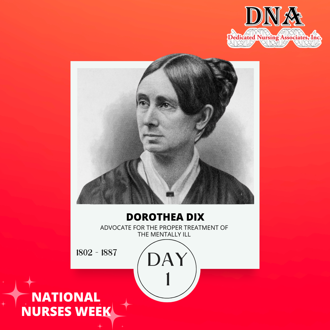 Polaroid image of Dorothea Dix