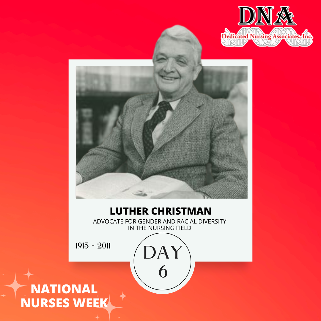 Polaroid image of Luther Christman