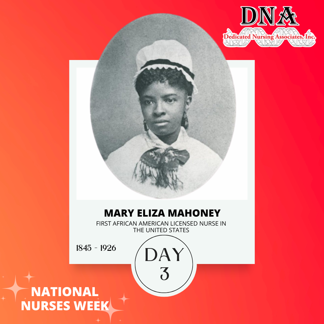 Polaroid image of Mary Eliza Mahoney